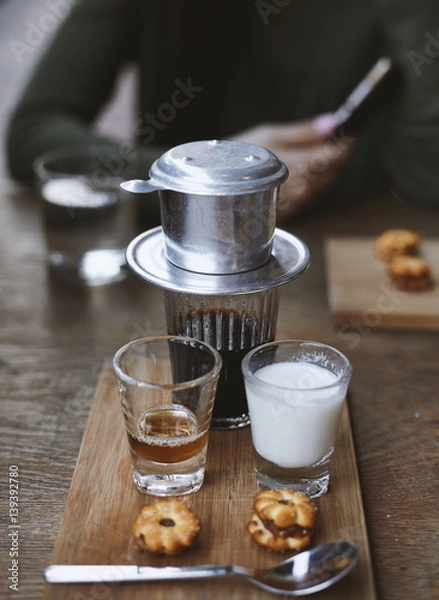 Obraz Asian traditional coffee