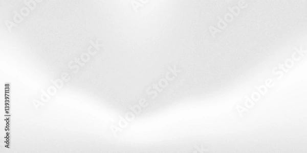 Fototapeta Blank white background with soft gradient texture.vector eps10