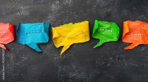 Fototapeta Mindset Shift Communication: A communication approach aimed at altering perspectives and attitudes, encouraging positive change and fostering new outlooks and behaviors.
