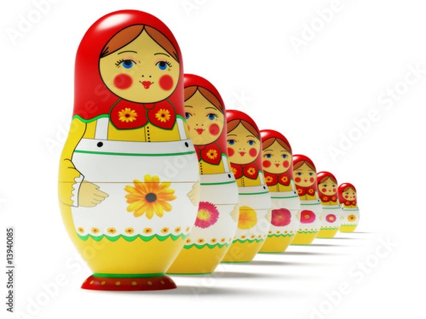 Obraz Russian dolls