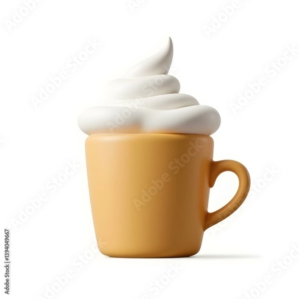 Fototapeta 3D icon of coffee 