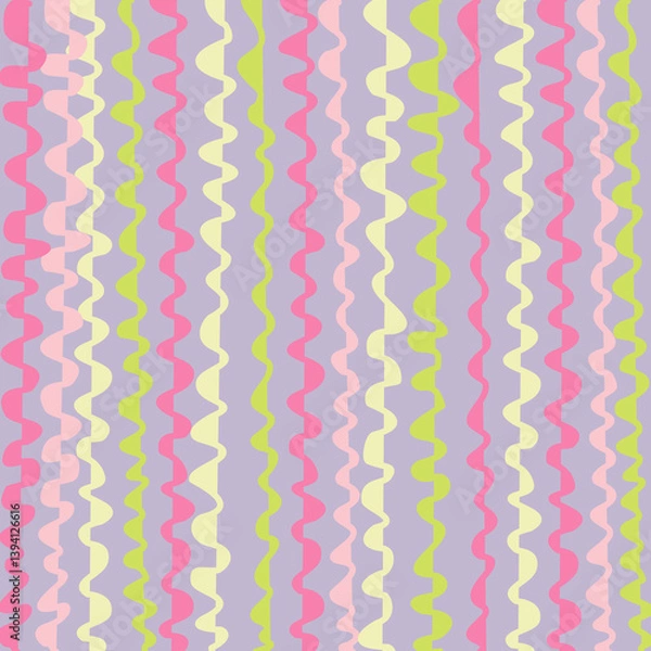 Obraz summer flowers and pastel seamless pattern background, wrapping, wallpaper, webcover	