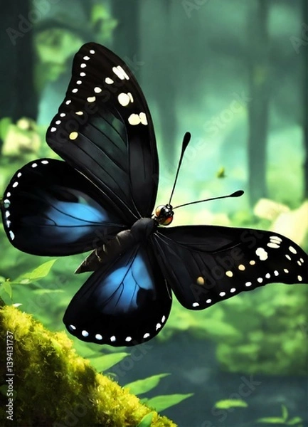 Obraz butterfly on a flower