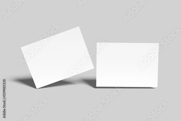Obraz Postcard Blank Mockup