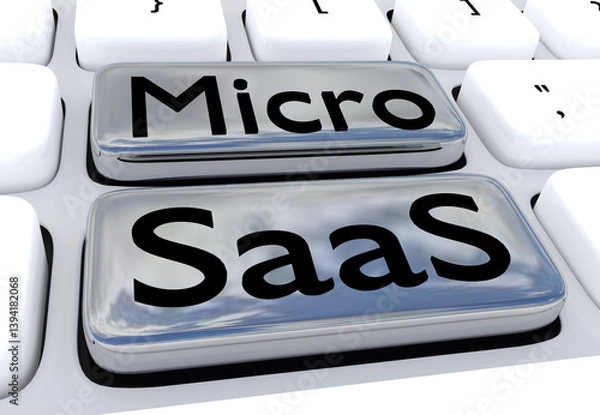 Obraz Micro SaaS concept