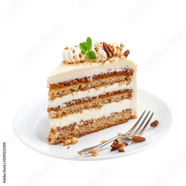 Fototapeta Hummingbird Cake, isolated on transparent background