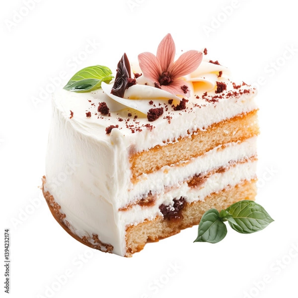 Fototapeta Hummingbird Cake, isolated on transparent background