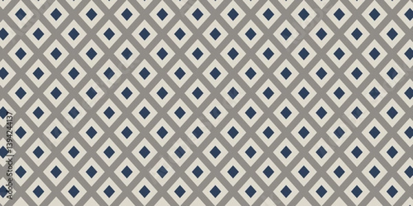 Obraz Abstract geometric pattern. Seamless vector grid background. Graphic modern pattern.