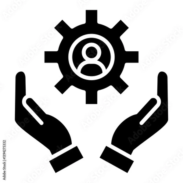 Obraz Stakeholder Management Icon Element For Design