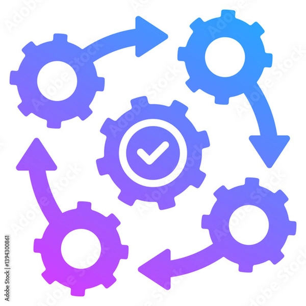 Fototapeta Paste Icon