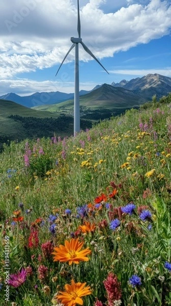 Fototapeta A close-up of an electrical engineer hands adjusting cables inside a control box