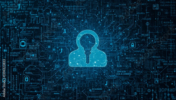 Fototapeta A digital witness protection program that uses generative AI to create untraceable alternate online histories for whistleblowers.