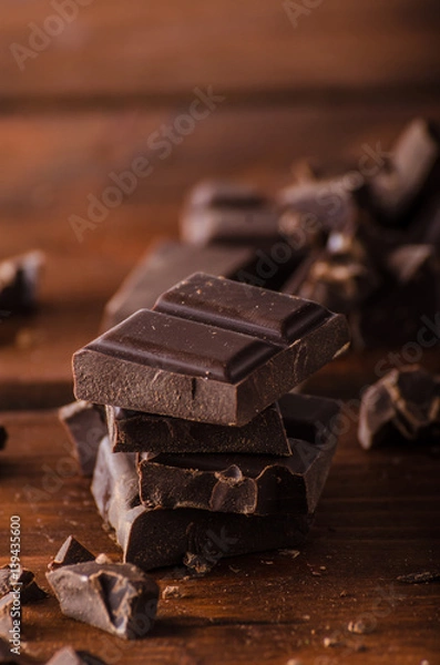 Obraz Dark chocolate product