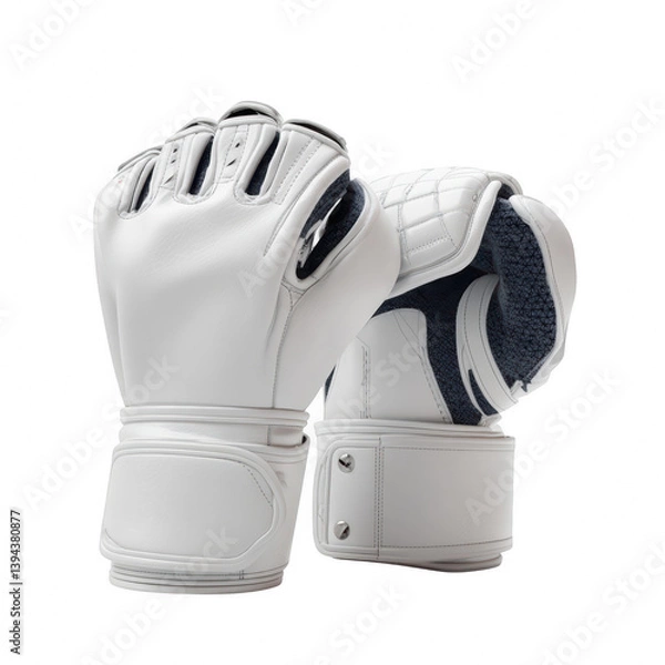 Obraz Action-packed mma training gloves showcase studio environment product photography