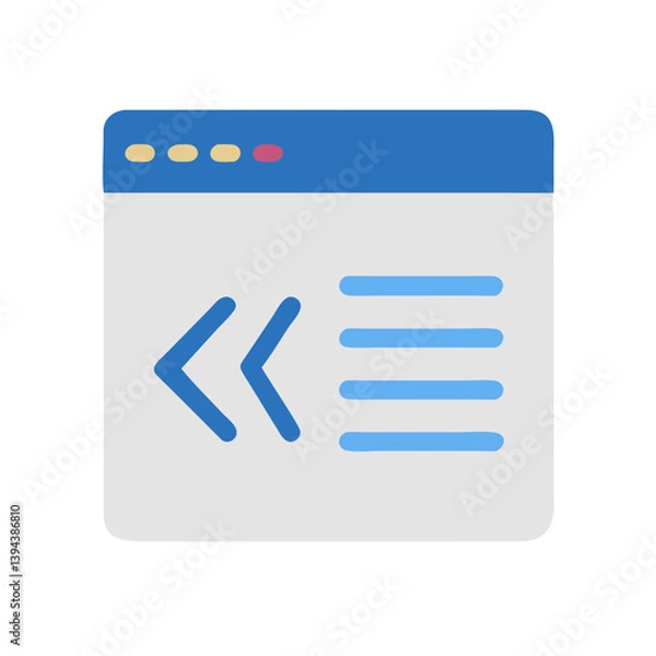 Fototapeta  Comprehensive Shell Script Icon for Development Solutions