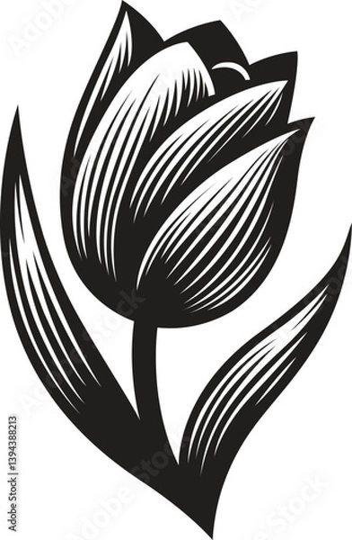 Obraz Tulip stylized vector
