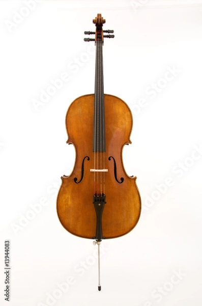 Obraz Cello on White