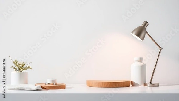 Fototapeta Modern Design Product Photography with Ample Space for Text