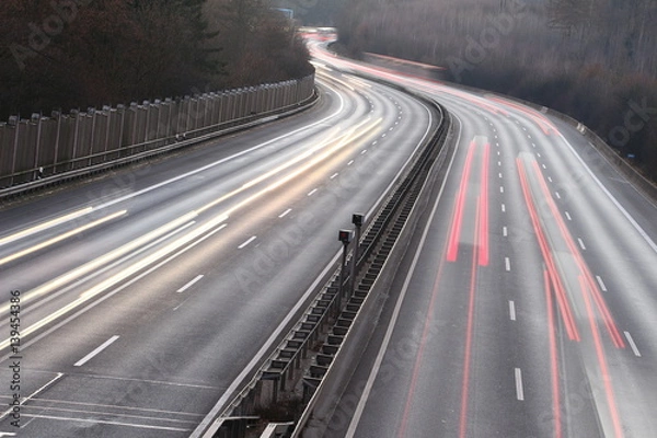 Obraz Autobahnverkehr