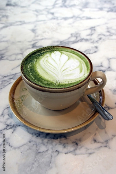 Obraz matcha latte