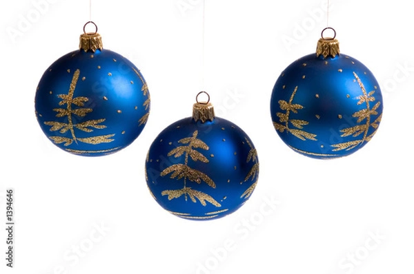 Fototapeta xmas balls