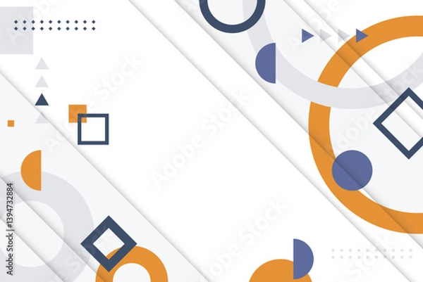 Obraz Modern abstract geometric background design