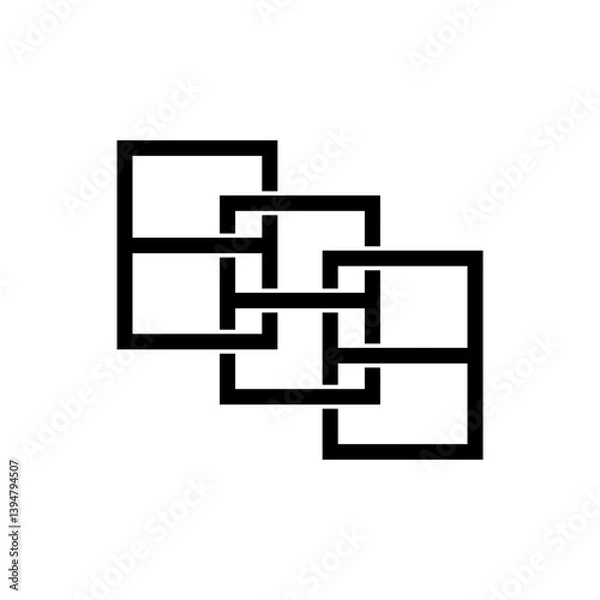 Obraz Number 888 vector design logo