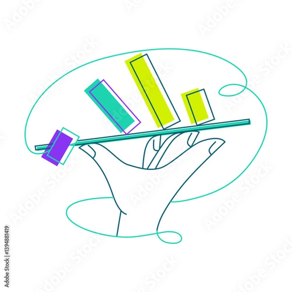 Obraz poor marketing statistics