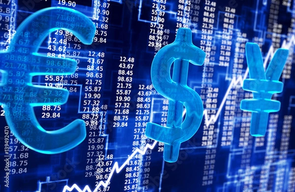 Obraz Cyfrowe pieniądze