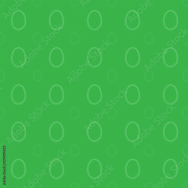 Fototapeta easter pattern with mosaic eggs. vector illustration.