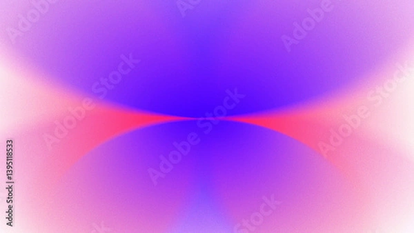 Obraz Dreamy abstract aura grain gradient with soft violet, and purple colors. Geometric circles 