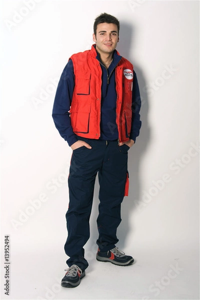 Obraz uomo in tuta