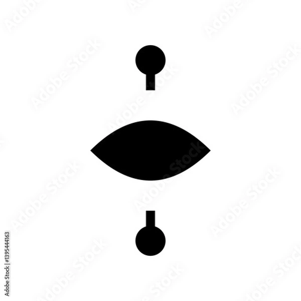 Obraz black table lamp