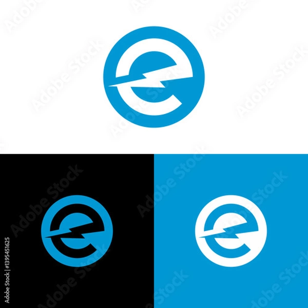 Obraz letter E energy