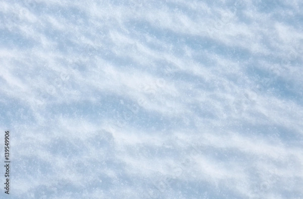 Fototapeta smooth snow texture