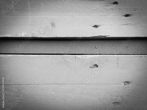 Fototapeta Wood frame board closeup background texture