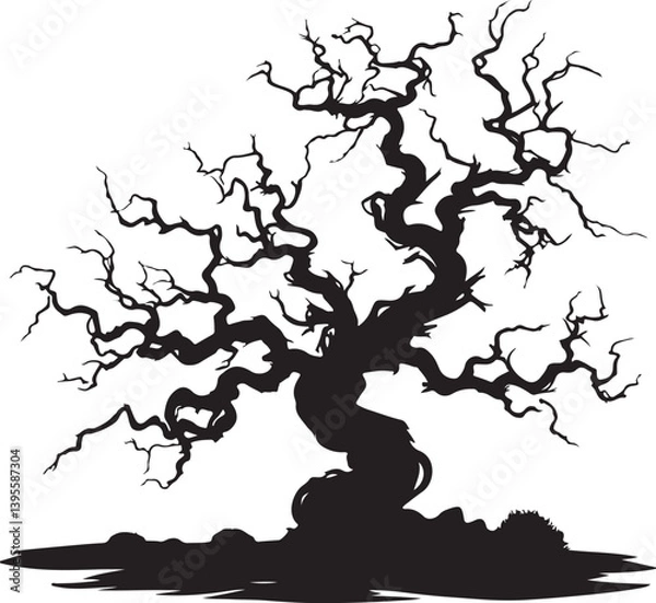 Fototapeta tree illustration