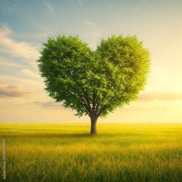 Obraz lonely tree in the field