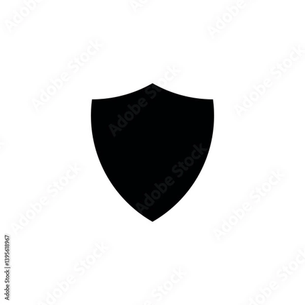 Fototapeta Shield Sharp Icon Vector, Modern Shield Icon Design, Sharp Shield Symbol, Vector Shield Icon, Protective Shield Icon, Shield Symbol with Sharp Edges, Vector Icon of Shield