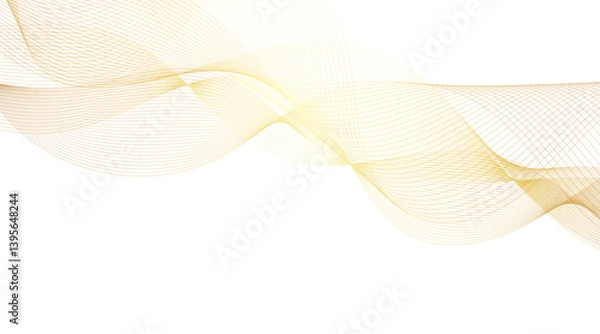 Fototapeta Dynamic Vector Backdrop: Swirling Smoke and Light Curves in Motion with Colorful Textures
