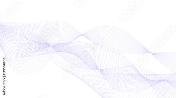 Fototapeta Dynamic Vector Backdrop: Swirling Smoke and Light Curves in Motion with Colorful Textures

