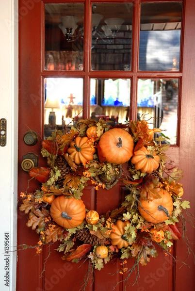 Fototapeta welcoming fall