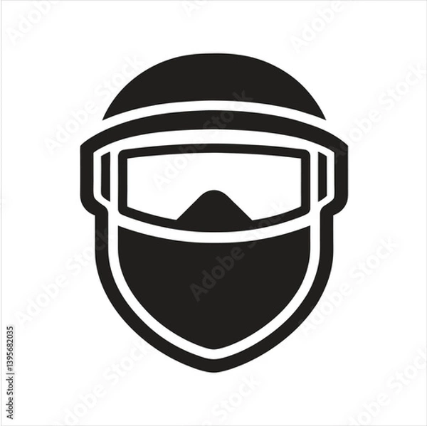 Obraz Face shield icon