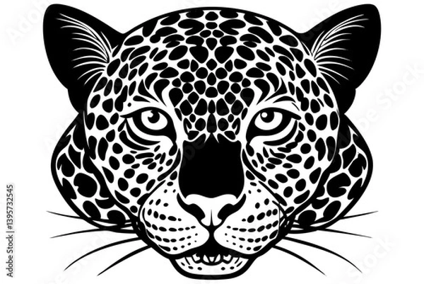 Fototapeta Adorable wild animal head illustrations in a cute and cartoon-style design. Features charming faces of lions, tigers, bears, foxes, and other wildlife animals. Perfect for children's designs,