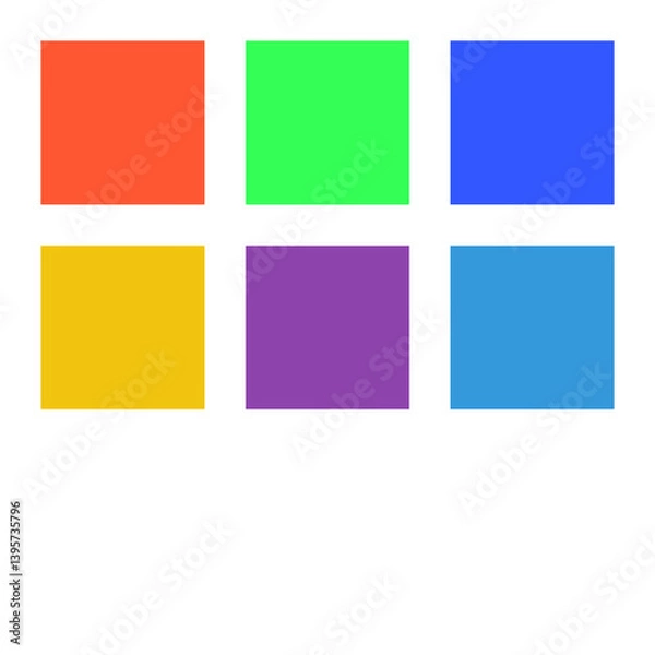 Obraz Colorful items