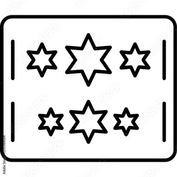 Obraz Stars Icon