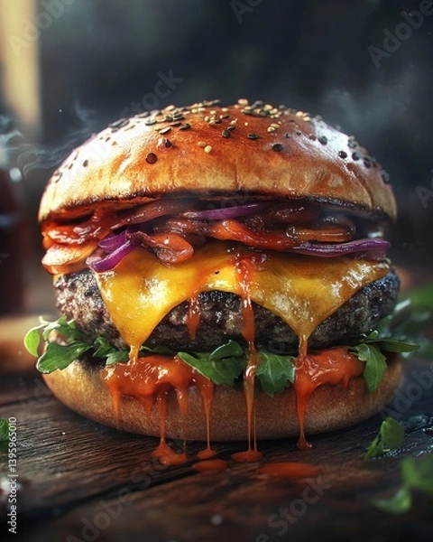 Fototapeta Hamburger