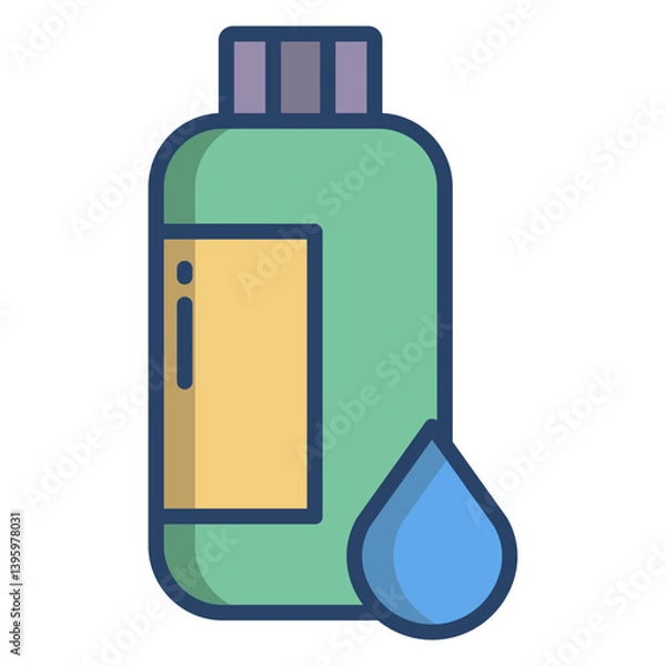 Obraz Linear color Detergent icon