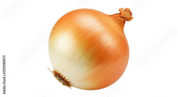 Fototapeta Isolated Yellow Onion