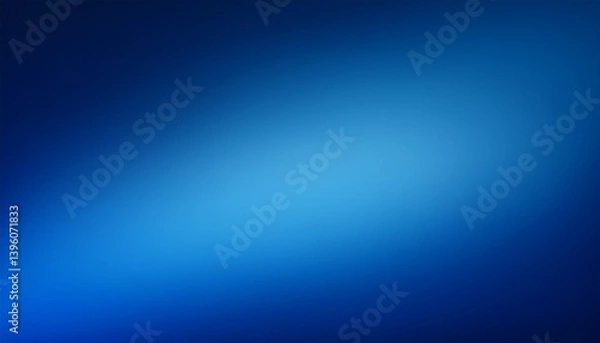 Fototapeta Simple dark blue color gradient background